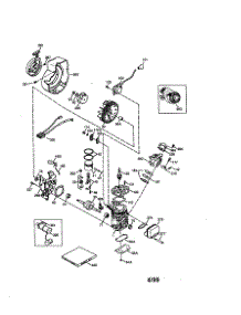 Craftsman 2 Cycle Engine parts for Craftsman Lawn & Garden Engine 143003571 from AppliancePartsPros.com