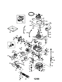 Engine parts for Craftsman Lawn & Garden Engine 143003802 from AppliancePartsPros.com