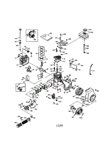 Engine parts for Craftsman Lawn & Garden Engine 143004001 from AppliancePartsPros.com