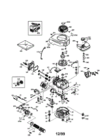 Engine parts for Craftsman Lawn & Garden Engine 143004006 from AppliancePartsPros.com