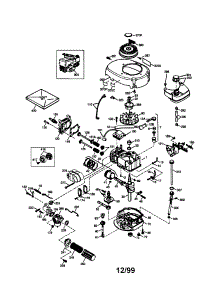 Engine parts for Craftsman Lawn & Garden Engine 143004504 from AppliancePartsPros.com