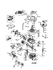 Engine parts for Craftsman Lawn & Garden Engine 143005006 from AppliancePartsPros.com