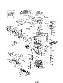 Tecumseh Engine parts for Craftsman Lawn & Garden Engine 143005500 from AppliancePartsPros.com