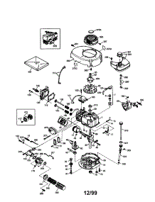 Engine parts for Craftsman Lawn & Garden Engine 143005506 from AppliancePartsPros.com