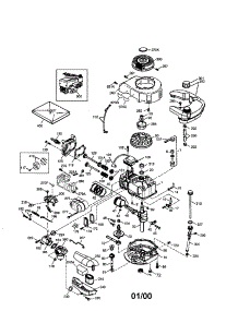 Craftsman 4-Cycle Engine parts for Craftsman Lawn & Garden Engine 143005508 from AppliancePartsPros.com