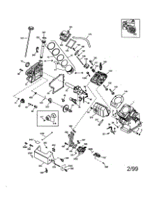 Craftsman 4-Cycle Engine parts for Craftsman Lawn & Garden Engine 143006001 from AppliancePartsPros.com