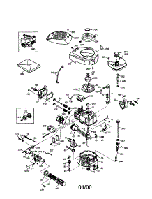 Craftsman 4-Cycle Engine parts for Craftsman Lawn & Garden Engine 143006202 from AppliancePartsPros.com