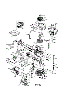 Engine parts for Craftsman Lawn & Garden Engine 143006204 from AppliancePartsPros.com