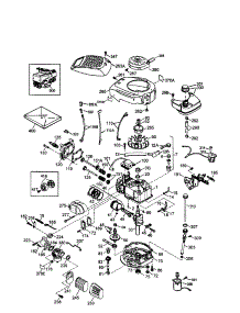 Engine parts for Craftsman Lawn & Garden Engine 143006712 from AppliancePartsPros.com