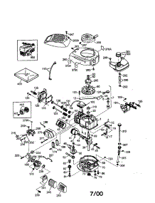 Craftsman 4-Cycle Engine parts for Craftsman Lawn & Garden Engine 143006716 from AppliancePartsPros.com