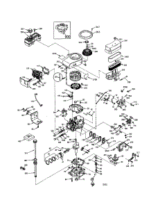 Engine parts for Craftsman Lawn & Garden Engine 143011004 from AppliancePartsPros.com