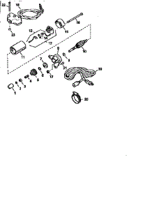 Starter Motor 590556 (71 / 143) parts for Craftsman Lawn & Garden Engine 143013571 from AppliancePartsPros.com