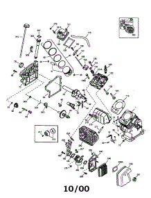 Cylinder parts for Craftsman Lawn & Garden Engine 143016003 from AppliancePartsPros.com
