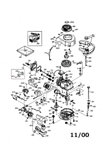 Craftsman 4-Cycle Engine parts for Craftsman Lawn & Garden Engine 143016202 from AppliancePartsPros.com
