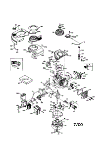Craftsman 4-Cycle Engine parts for Craftsman Lawn & Garden Engine 143016500 from AppliancePartsPros.com