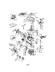 Engine parts for Craftsman Lawn & Garden Engine 143016722 from AppliancePartsPros.com
