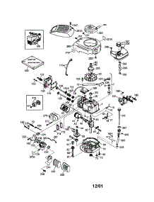 Engine parts for Craftsman Lawn & Garden Engine 143016732 from AppliancePartsPros.com