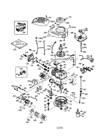 Engine parts for Craftsman Lawn & Garden Engine 143016734 from AppliancePartsPros.com