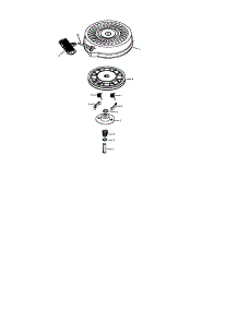 Recoil Starter parts for Craftsman Lawn & Garden Engine 143024202 from AppliancePartsPros.com