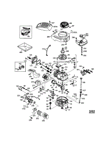 Engine parts for Craftsman Lawn & Garden Engine 143026708 from AppliancePartsPros.com