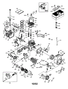 Engine parts for Craftsman Lawn & Garden Engine 143028501 from AppliancePartsPros.com