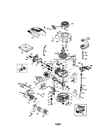 Tecumseh Engine parts for Craftsman Lawn & Garden Engine 143036700 from AppliancePartsPros.com