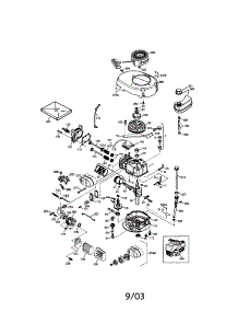 Engine parts for Craftsman Lawn & Garden Engine 143036706 from AppliancePartsPros.com