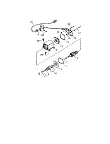 Electric Starter parts for Craftsman Lawn & Garden Engine 143039005 from AppliancePartsPros.com