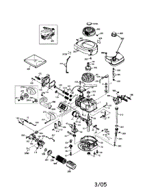 Tecumseh Engine parts for Craftsman Lawn & Garden Engine 143044500 from AppliancePartsPros.com