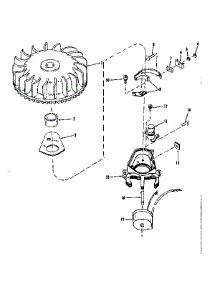 Magneto (Wico Fw-2617) parts for Craftsman Lawn & Garden Engine 14309302 from AppliancePartsPros.com