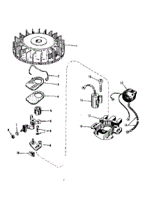 Magneto (Phelon F-3220-G) parts for Craftsman Lawn & Garden Engine 14309302 from AppliancePartsPros.com