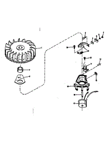 Magneto (Wico Fw-2617) parts for Craftsman Lawn & Garden Engine 143101022 from AppliancePartsPros.com