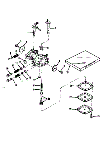 Carburetor No.30089 parts for Craftsman Lawn & Garden Engine 143101022 from AppliancePartsPros.com