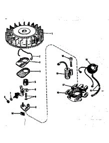 Magneto (Phelon F-3220-M3) parts for Craftsman Lawn & Garden Engine 143101031 from AppliancePartsPros.com
