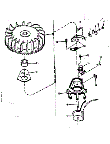Magneto (Wico Fw-2640) parts for Craftsman Lawn & Garden Engine 143101032 from AppliancePartsPros.com