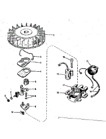 Magneto (Phelon F-3220-G) parts for Craftsman Lawn & Garden Engine 143102021 from AppliancePartsPros.com