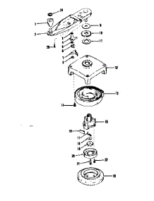 Self Starter parts for Craftsman Lawn & Garden Engine 143102031 from AppliancePartsPros.com