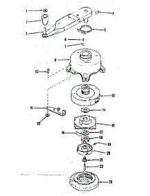 Ratchet Self Starter No. 30067 parts for Craftsman Lawn & Garden Engine 143102040 from AppliancePartsPros.com
