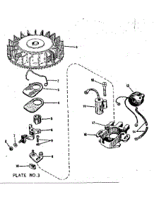 Magneto (Phelon F-3220-G) parts for Craftsman Lawn & Garden Engine 143102042 from AppliancePartsPros.com