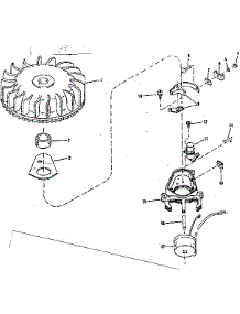 Magneto parts for Craftsman Lawn & Garden Engine 143102051 from AppliancePartsPros.com