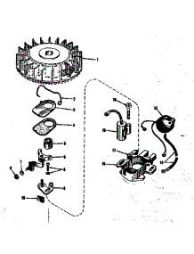 Magneto (Phelon F-3220-G) parts for Craftsman Lawn & Garden Engine 143102061 from AppliancePartsPros.com