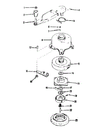 Ratchet Self Starter parts for Craftsman Lawn & Garden Engine 143102061 from AppliancePartsPros.com