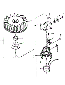 Magneto (Wico Fw-2617) parts for Craftsman Lawn & Garden Engine 143102062 from AppliancePartsPros.com