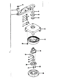 Self Starter No. 29295 parts for Craftsman Lawn & Garden Engine 143102080 from AppliancePartsPros.com