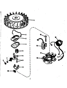 Magneto (Phelon F-3220-M3) parts for Craftsman Lawn & Garden Engine 143102091 from AppliancePartsPros.com