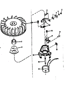 Magneto (Wico Fw-2640) parts for Craftsman Lawn & Garden Engine 143102101 from AppliancePartsPros.com
