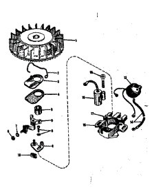 Magneto (Phelon F-3220-M3) parts for Craftsman Lawn & Garden Engine 143102102 from AppliancePartsPros.com