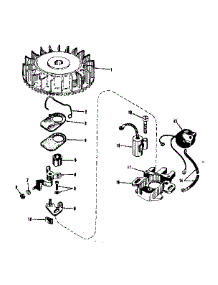 Magneto (Phelon F-3220-M3) parts for Craftsman Lawn & Garden Engine 143102111 from AppliancePartsPros.com