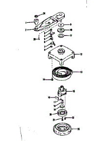 Self Starter No.30135 parts for Craftsman Lawn & Garden Engine 143102111 from AppliancePartsPros.com