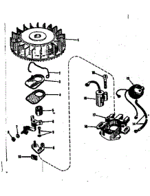 Magneto (Phelon F-3220-M3) parts for Craftsman Lawn & Garden Engine 143102121 from AppliancePartsPros.com